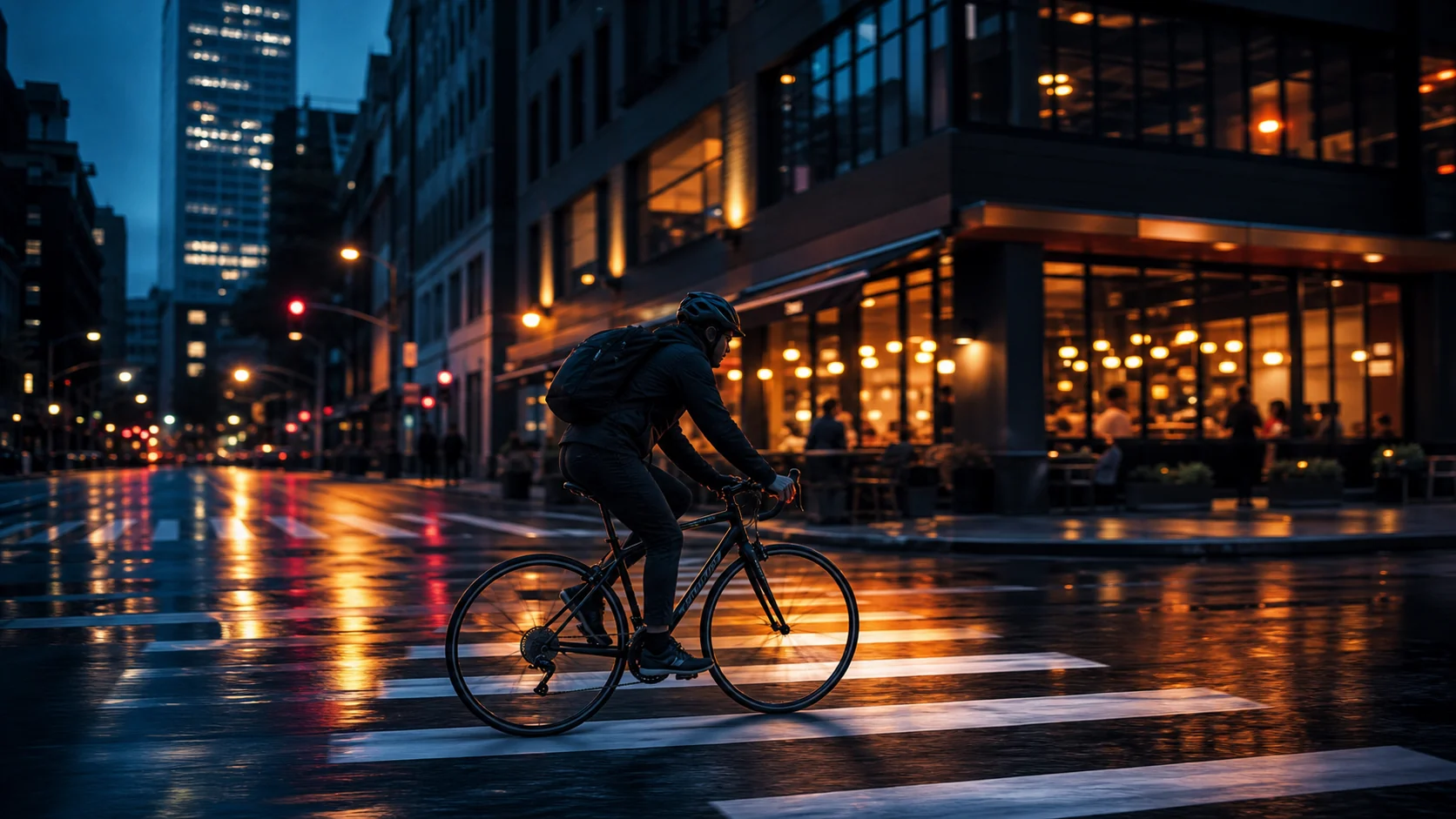 Blue-hour city campaign